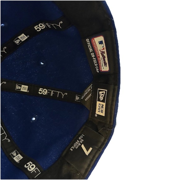 Chicago Cubs 2016 World Series Champions Fitted‎ Cap Fitted Hat Size 7 - Picture 4 of 5